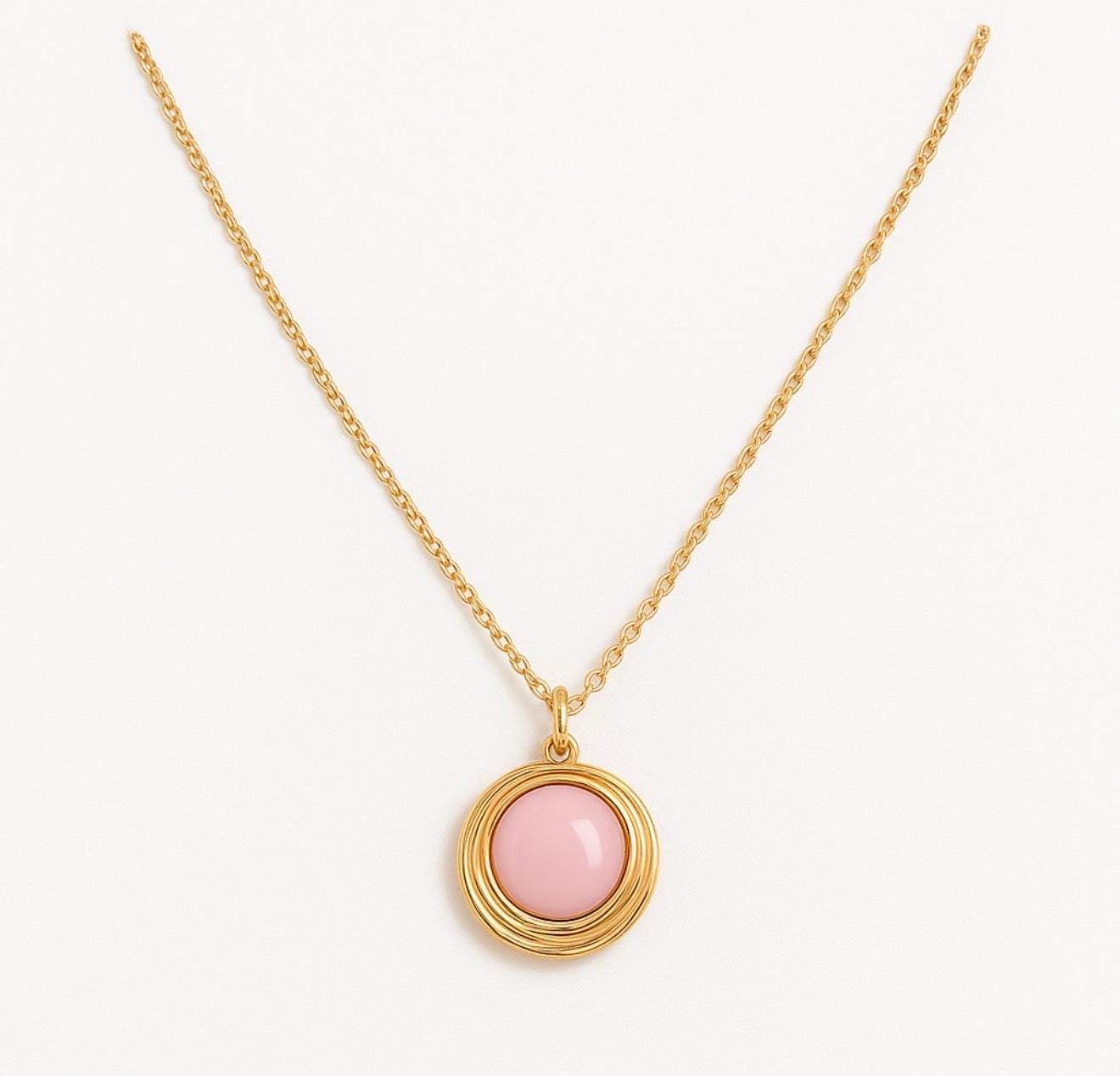 Blush Aura Harmony Necklace