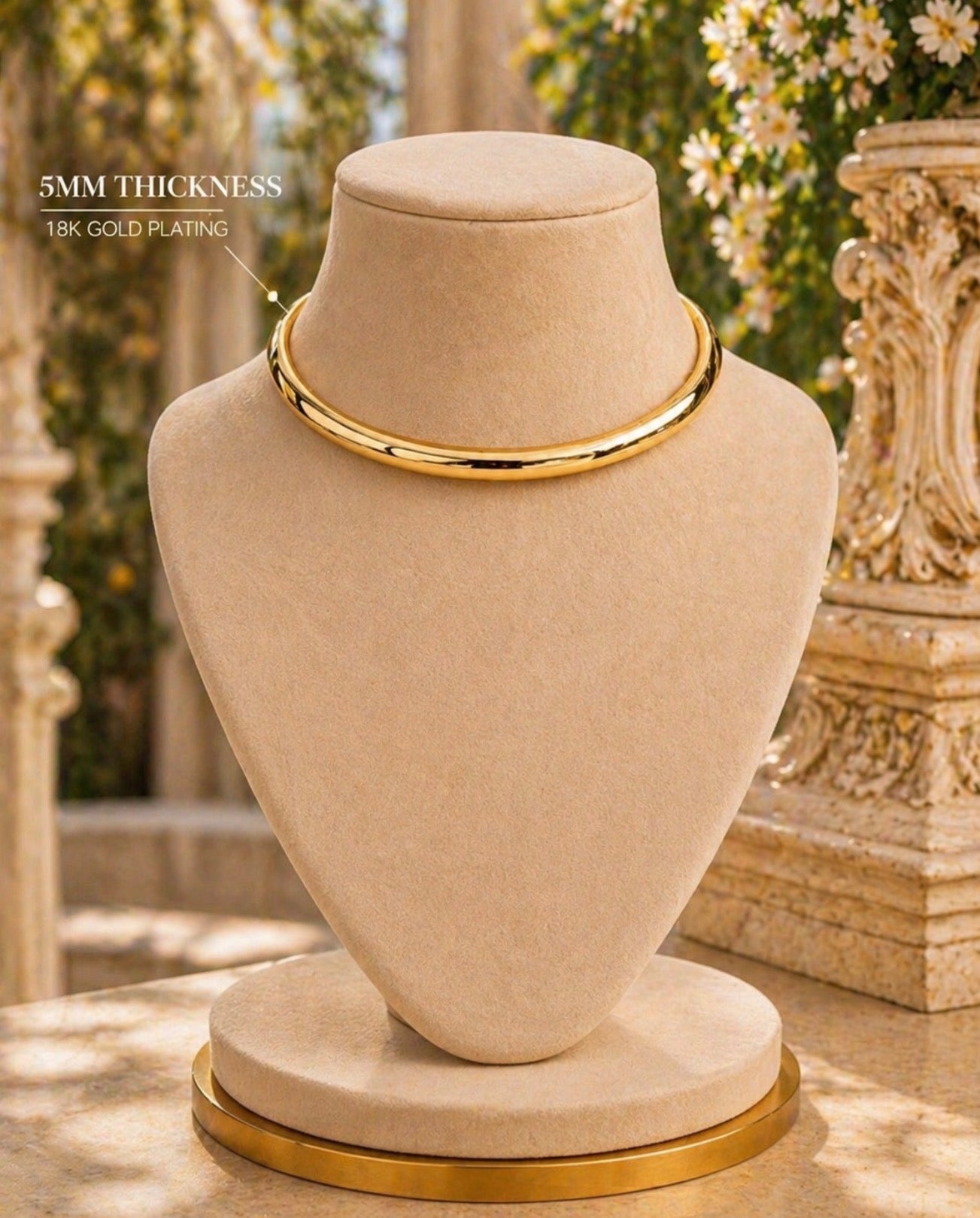 Aura Gold Choker