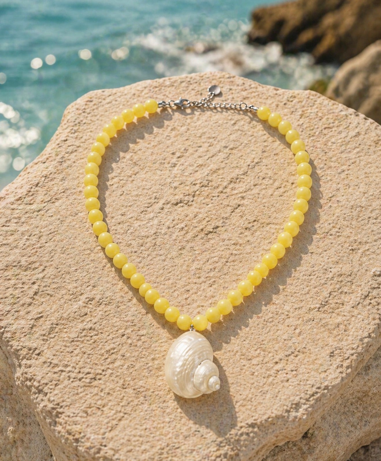 Golden Coast Shell Necklace
