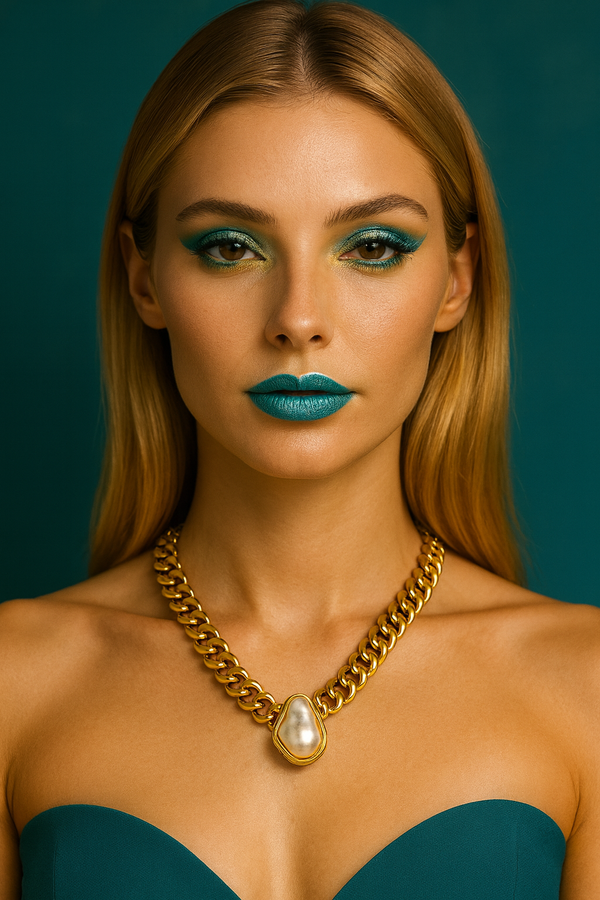 Divine Baroque Aura Necklace