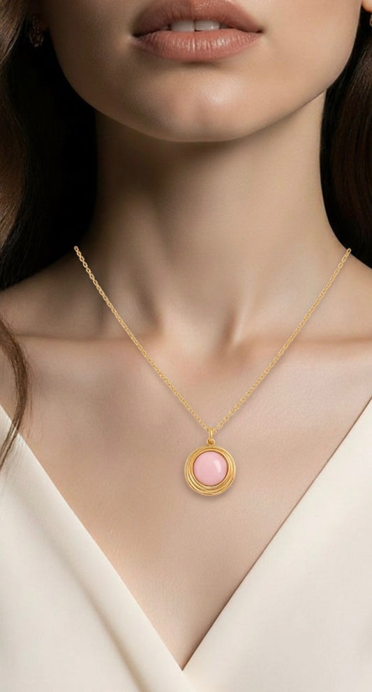 Blush Aura Harmony Necklace 💕