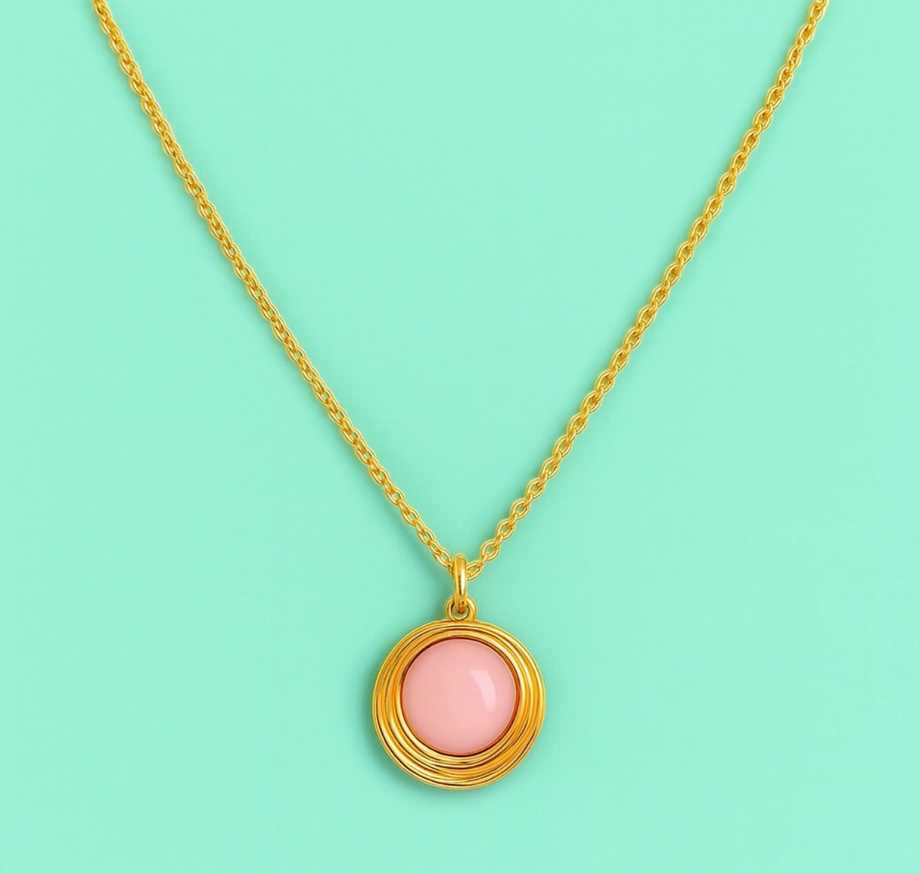 Blush Aura Harmony Necklace 💕