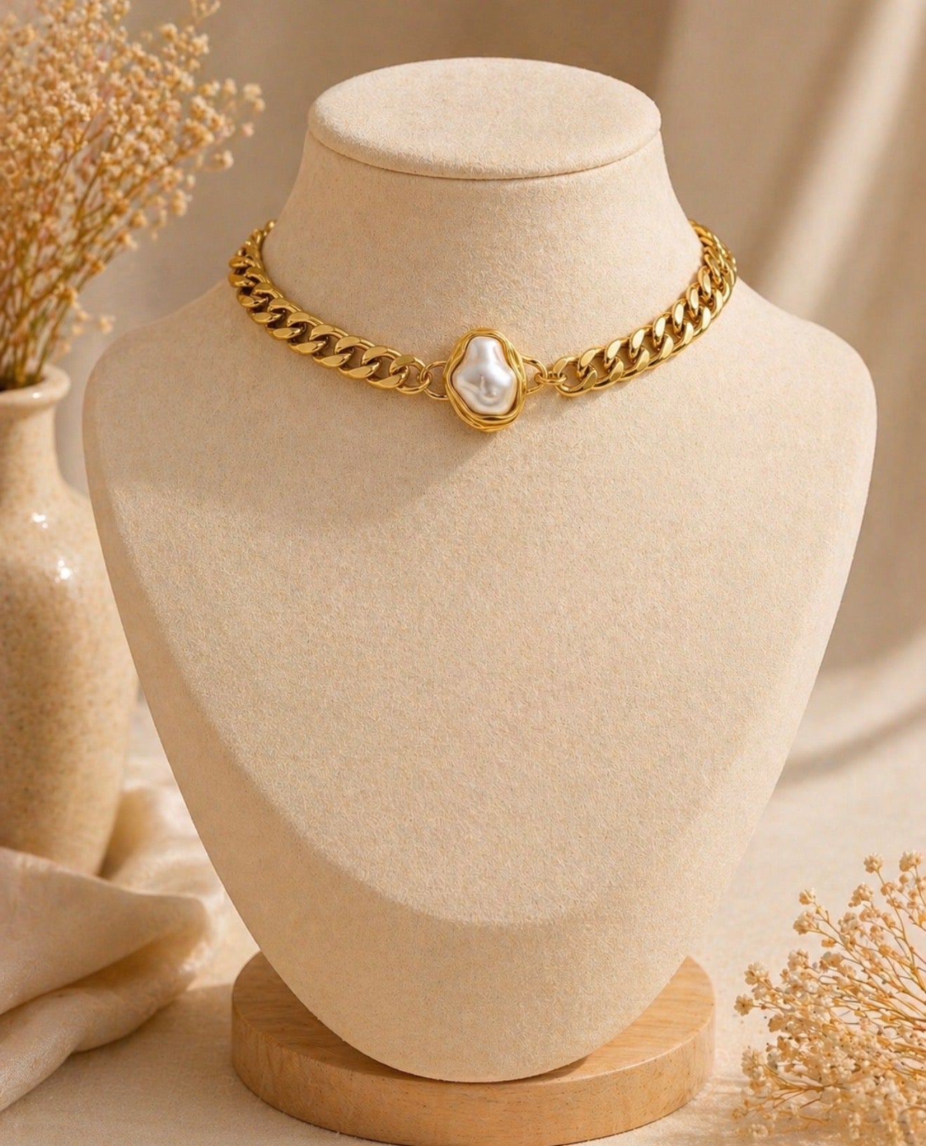 Luna Pearl Choker