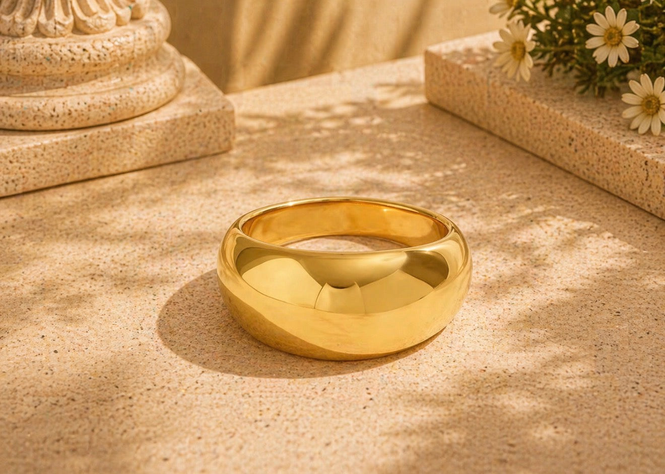 Solara Dome Ring (10mm)